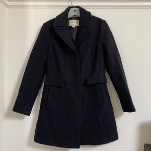 Banana Republic Black Pea Coat